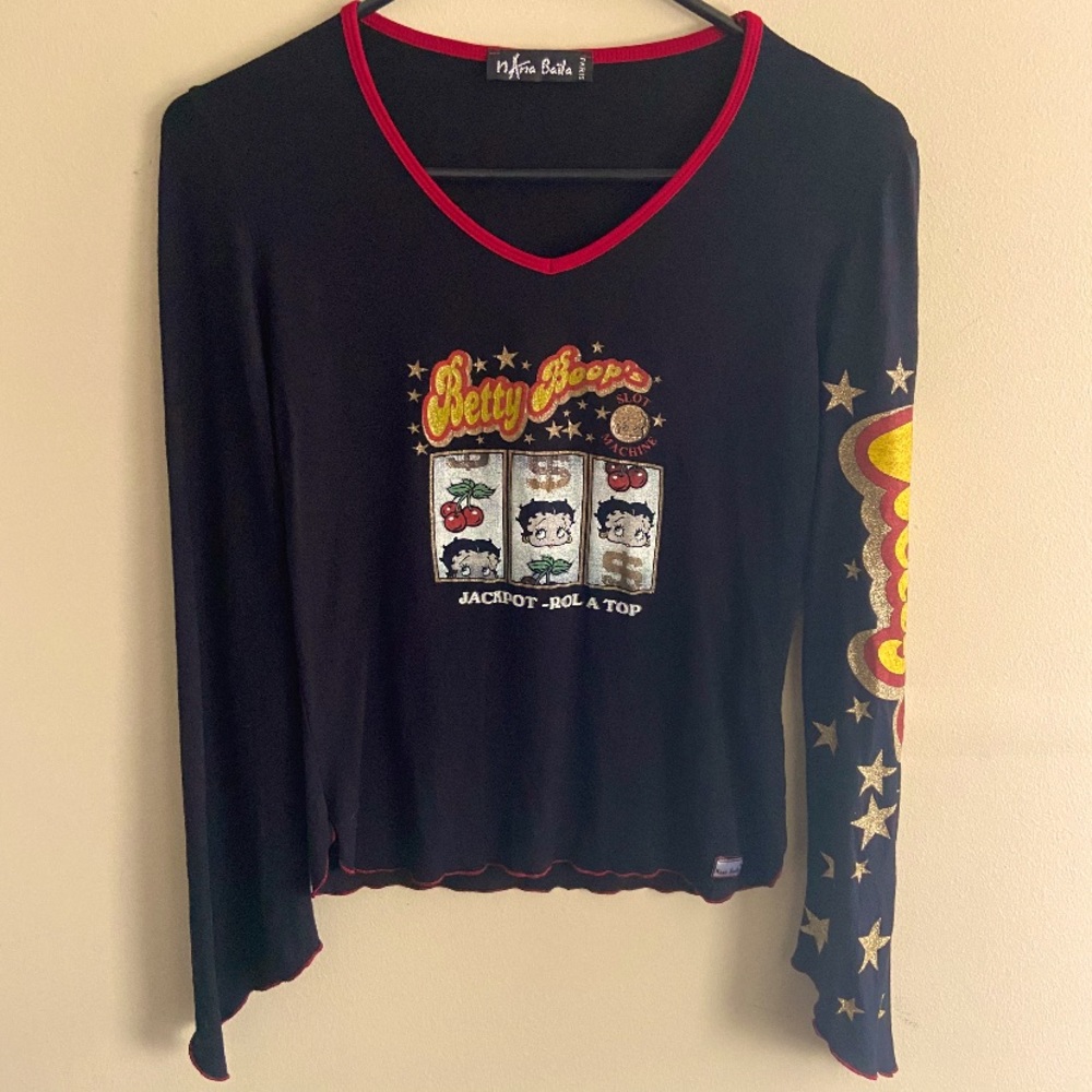Nana Baila of Paris Graphic Betty Boop Top